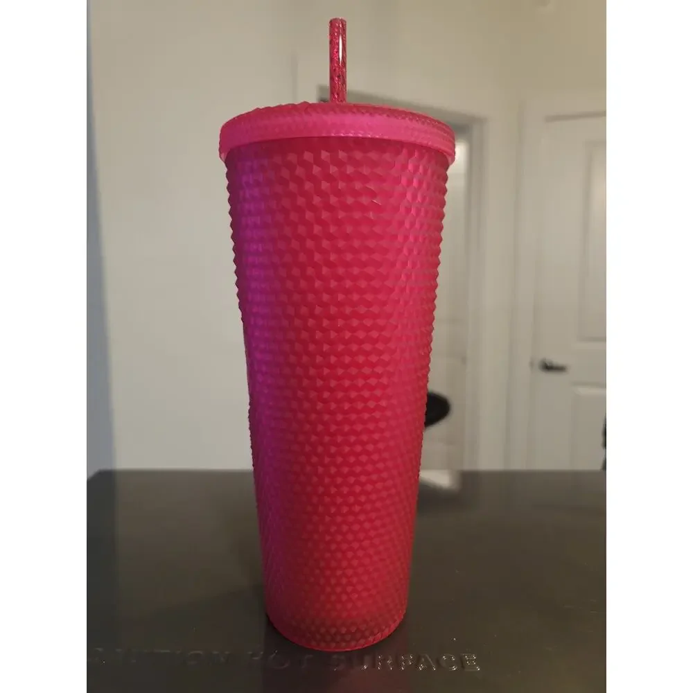 Starbucks Barbie Pink Studded Cold Tumbler